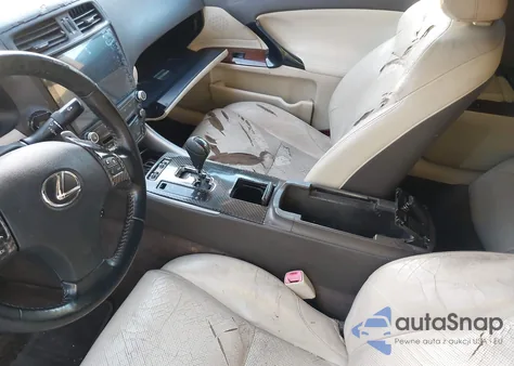 2010 Lexus Is 250 from USA, damaged, VIN JTHBF5C23A5125384